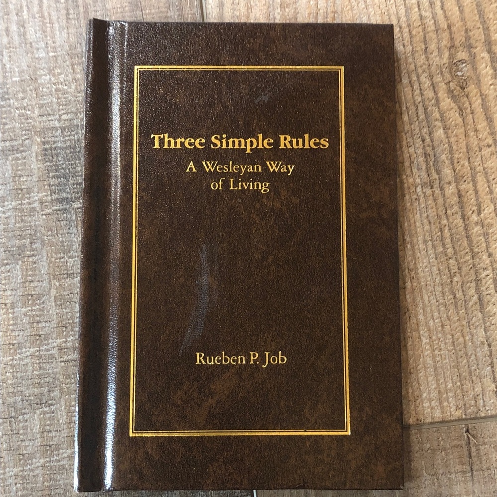 Three Simple Rules Book by Rueben P. Job